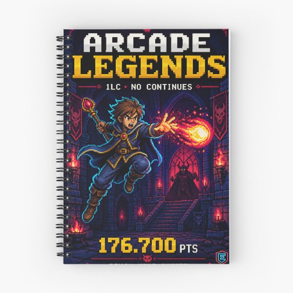 Item preview, Retro Arcade Sorcerer vs Demon King - Pixel Art Poster designed and sold by EtermaoDigital.