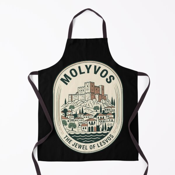Item preview, Molyvos Greece Vintage Travel Emblem Lesvos Island designed and sold by k3rstman1.