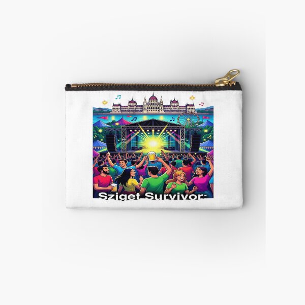 Artikelvorschau, Sziget Survivor | Funny Budapest Music Festival T-Shirt | Festival Lover Graphic Tee | Concert Camping Shirt | Hungary Festival Gift entworfen und verkauft von Sushikidsntoddlers.