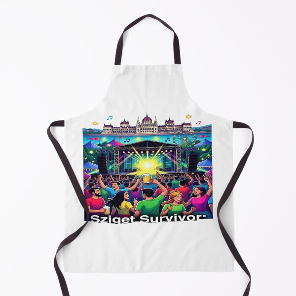 Artikelvorschau, Sziget Survivor | Funny Budapest Music Festival T-Shirt | Festival Lover Graphic Tee | Concert Camping Shirt | Hungary Festival Gift entworfen und verkauft von Sushikidsntod.