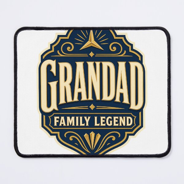 Item preview, Grandad Family Legend Retro Father's Day Gift designed and sold by Peak Pop Designs | Funny Gifts, Cozy Art & Cute Animals .