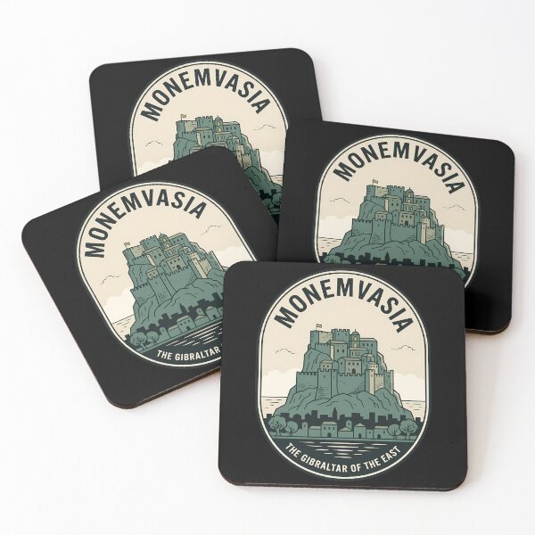 Artikelvorschau, Monemvasia Vintage Reiseemblem Gibraltar des Ostens entworfen und verkauft von k3rstman1.