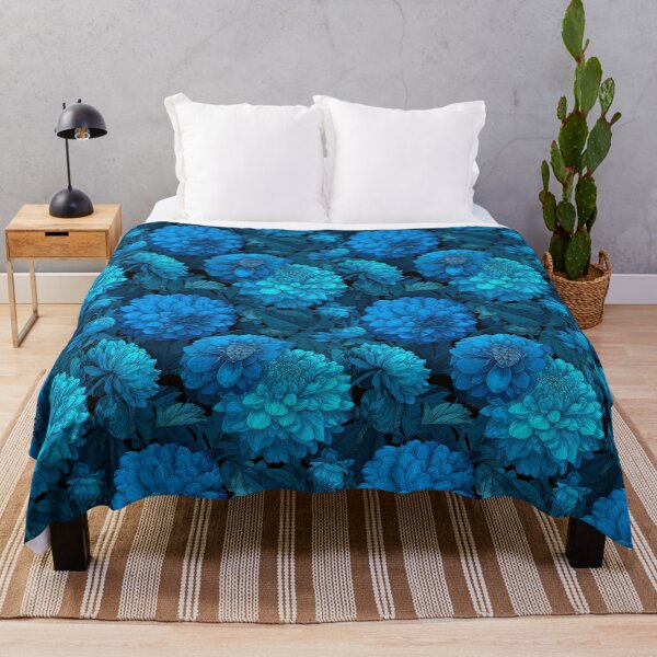Item preview, Elegant Dahlias Texture - Flower Bouquet Pattern - Gifts For Him designed and sold by RoyalStarsPatts.