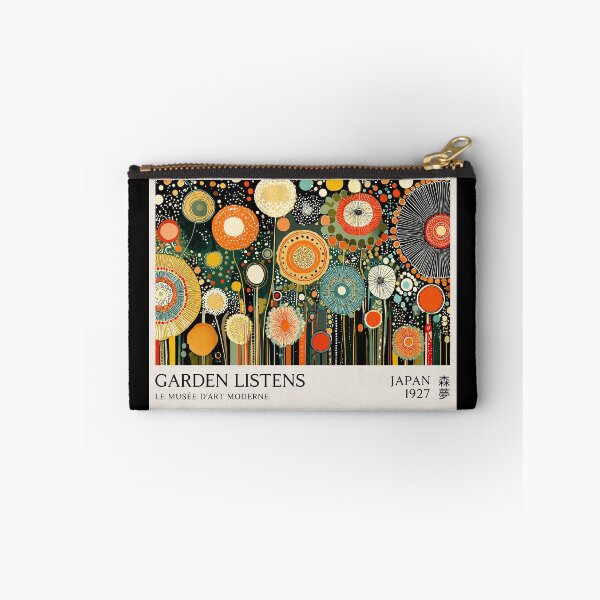 Item preview, Garden Listens Japanese Modern Art Poster, Colorful Floral Circle Flowers Print, Le Musée d'Art Moderne Japan 1927 Wall Decor designed and sold by MorningJoco.