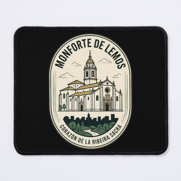 Item preview, Vintage Travel Emblem Monforte de Lemos Spain designed and sold by k3rstman1.