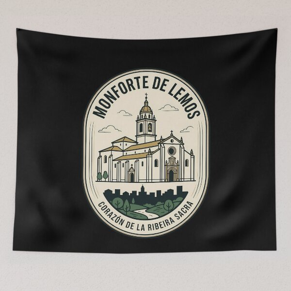 Item preview, Emblema de viaje vintage Monforte de Lemos España designed and sold by k3rstman1.