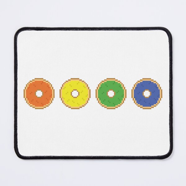 Item preview, Questioning Pixel Pride Donuts designed and sold by Lilac-Cat.