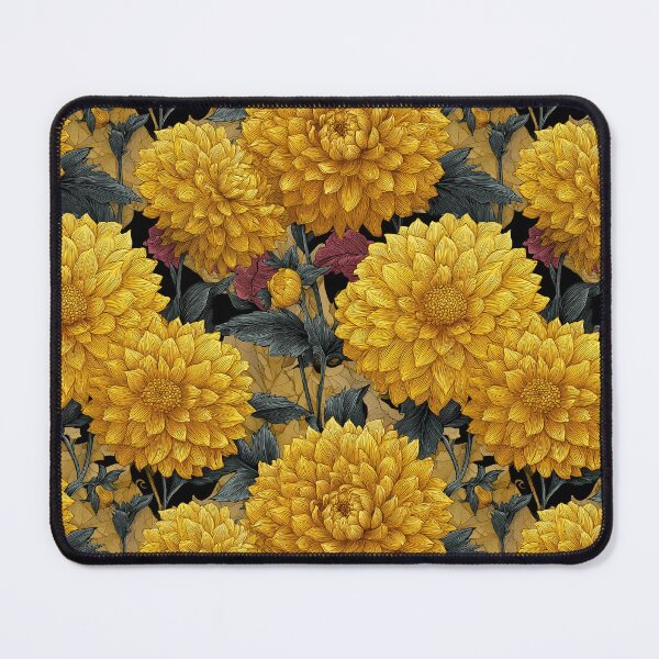 Item preview, Whimsical Dahlias Floral - Flower Floral Pattern - Gifts For Husband designed and sold by RoyalStarsPatts.