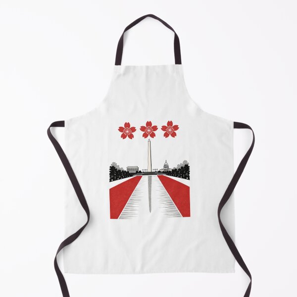 Item preview, Washington DC Flagscape – Three Cherry Blossoms designed and sold by Fenay Designs.