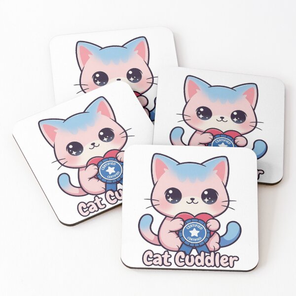 Item preview, Certified Cat Cuddler Funny Cat Mom Dad Lover Gift designed and sold by RockyFem.