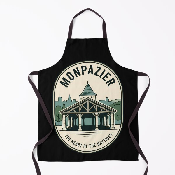 Item preview, Monpazier France Bastide Vintage Travel Emblem designed and sold by k3rstman1.