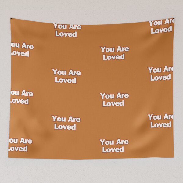 Item preview, You Are Loved  | Graphic Quote | Self Care designed and sold by yeeted17.