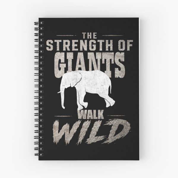 Item preview, Giants Walk Wild Elephant Strength designed and sold by AbderraimArt.