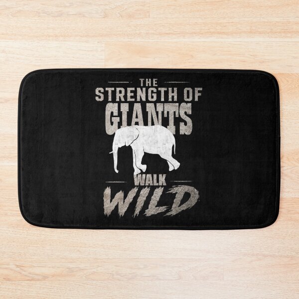 Item preview, Giants Walk Wild Elephant Strength designed and sold by AbderraimArt.