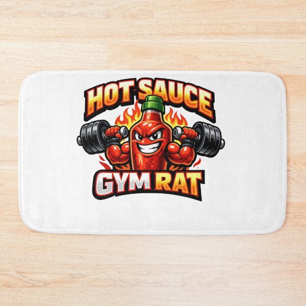 Item preview, Hot Sauce Gym Rat designed and sold by TheRealTaria.