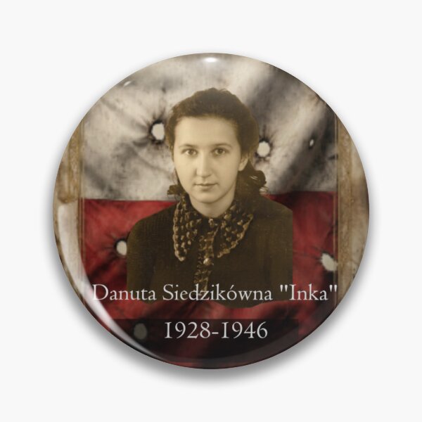 Item preview, Inka Danuta Siedzikówna | Polish Resistance Memorial Vintage Portrait designed and sold by The store under the battleship :).