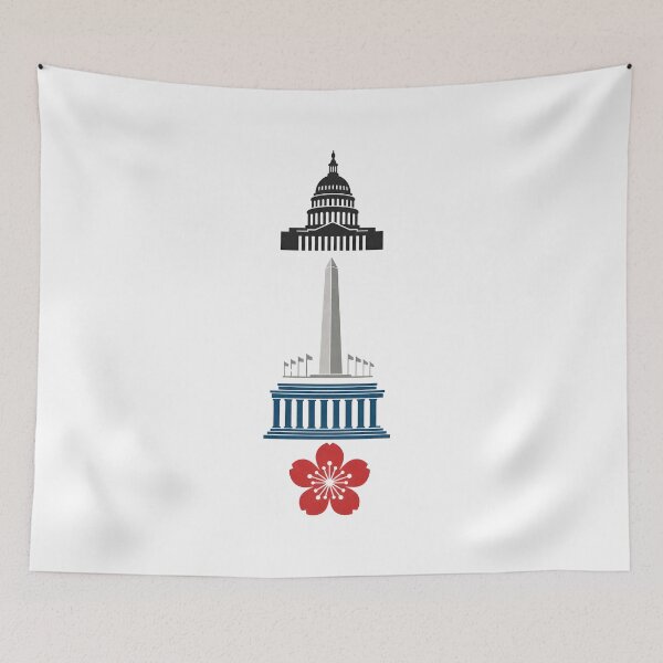 Item preview, Washington DC Icons – Capitol to Cherry Blossom designed and sold by Fenay Designs.