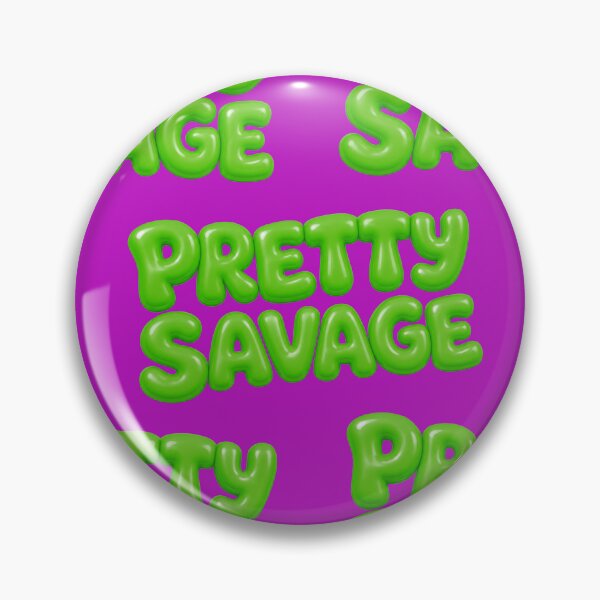 Item preview, Pretty Savage Neon Sticker  designed and sold by tviyluv.