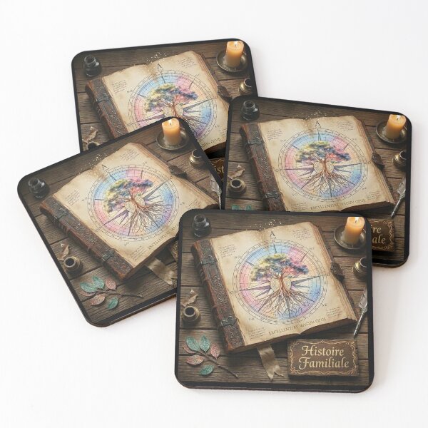 Item preview, Family Wisdom Notebook - Tree and Compass designed and sold by Kunoichi-34.