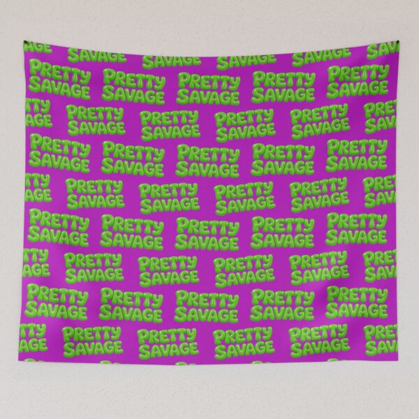Item preview, Pretty Savage Neon Sticker  designed and sold by tviyluv.