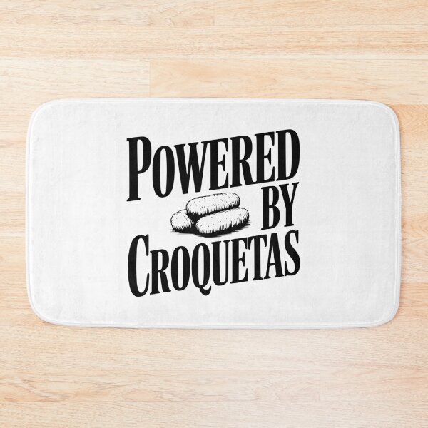 Item preview, Powered By Croquetas designed and sold by Frank Ring.