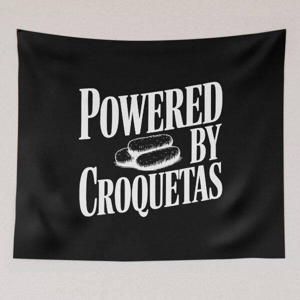 Item preview, Powered By Croquetas designed and sold by Frank Ring.
