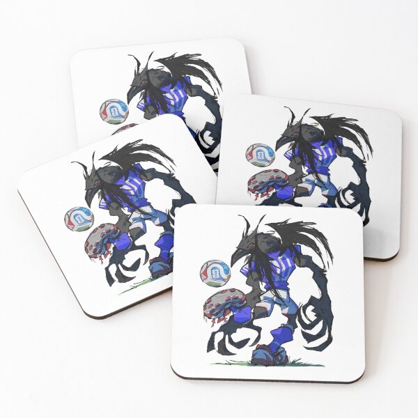 Item preview, Japan World Cup Mascot - The Blue Samurai designed and sold by Eslam-Aboshady.