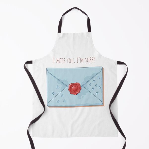 Item preview, I Miss You Im Sorry Cute Weeping Letter Sticker designed and sold by ctbrtn.