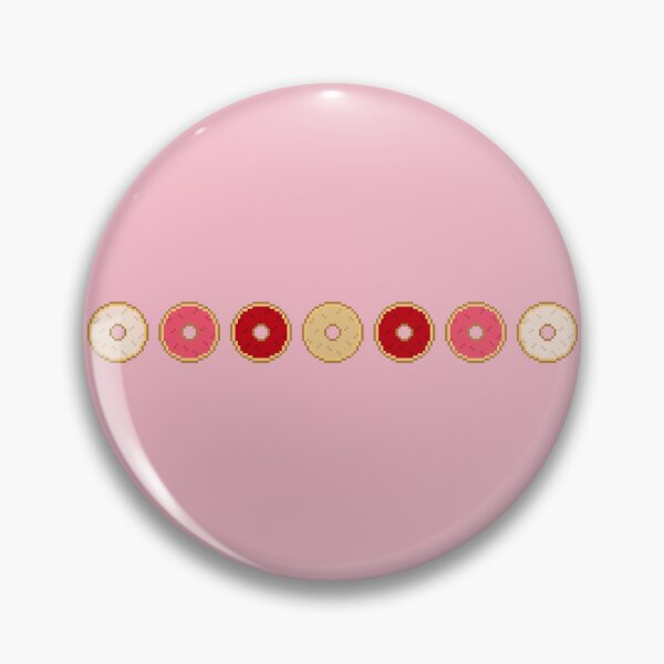 Item preview, Girlflux Pixel Pride Donuts designed and sold by Lilac-Cat.