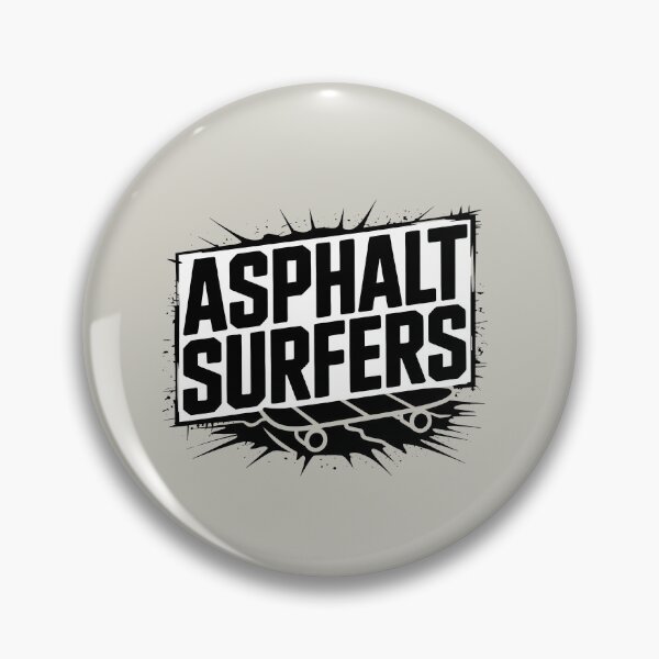 Item preview,  Asphalt Surfers Skate Logo Streetwear Splatter Aesthetic designed and sold by DigitalArtx-com.