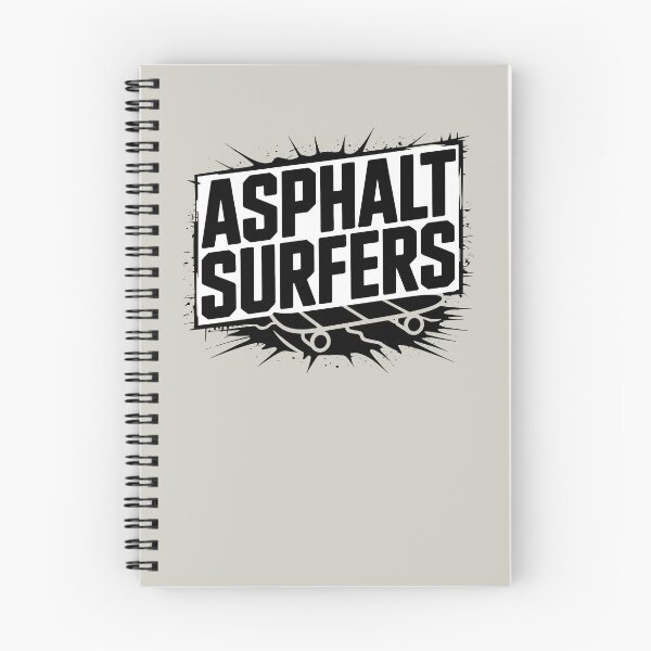 Item preview,  Asphalt Surfers Skate Logo Streetwear Splatter Aesthetic designed and sold by DigitalArtx-com.