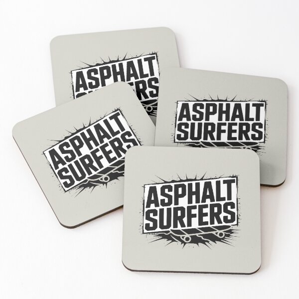Item preview,  Asphalt Surfers Skate Logo Streetwear Splatter Aesthetic designed and sold by DigitalArtx-com.