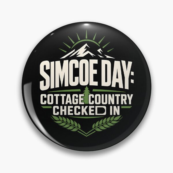 Item preview, Simcoe day: cottage country checked in designed and sold by BARKAcreations.