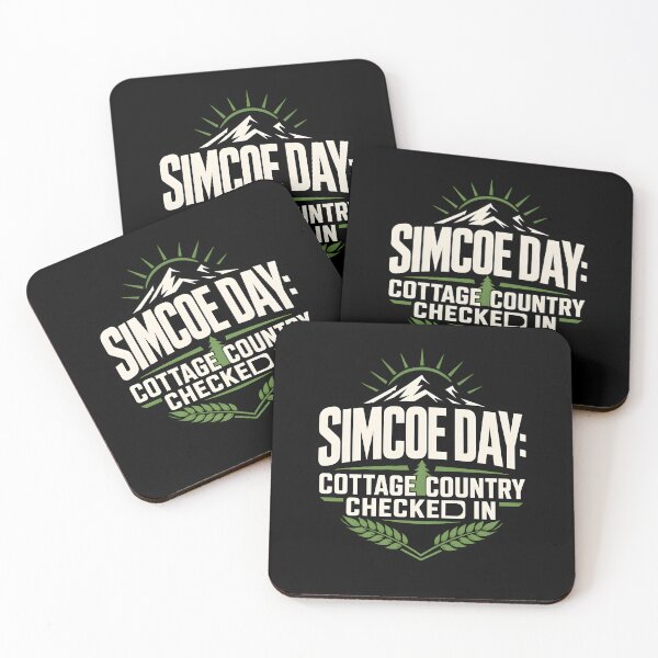 Item preview, Simcoe day: cottage country checked in designed and sold by BARKAcreations.