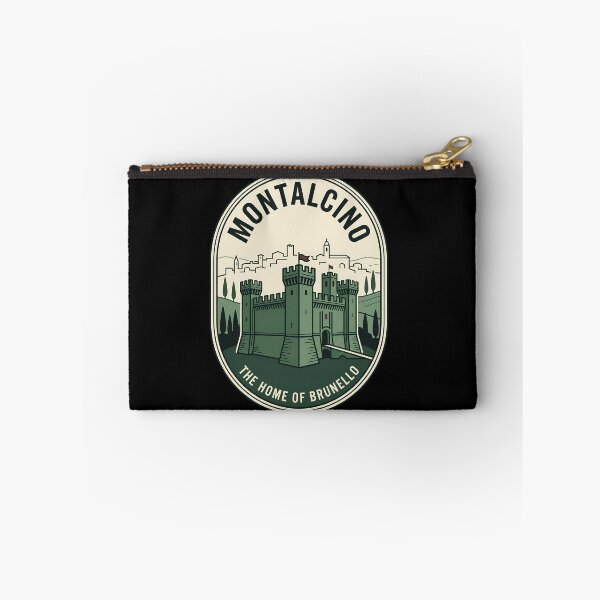 Item preview, Montalcino Italy Tuscany Vintage Travel Emblem designed and sold by k3rstman1.