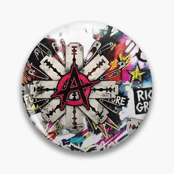 Item preview, Punk Rock Rebellion - Anarchy Chaos Collage - NOSTALGIC designed and sold by ToxicInkArt.