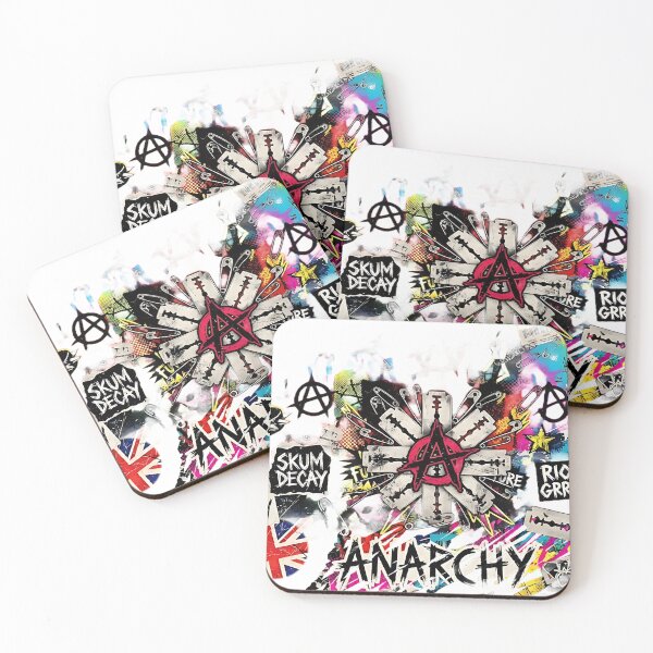 Item preview, Punk Rock Rebellion - Anarchy Chaos Collage - NOSTALGIC designed and sold by ToxicInkArt.