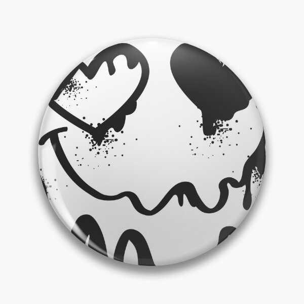 Item preview, Grunge Melting Skull With Heart-Shaped Eyes designed and sold by ndesigne.