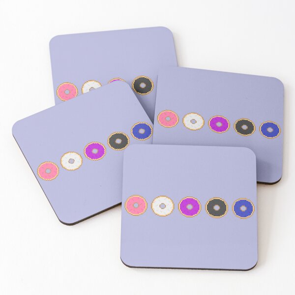 Item preview, Genderfluid Pixel Pride Donuts designed and sold by Lilac-Cat.