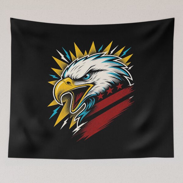 Item preview, Washington DC Eagle – Electric District Pride designed and sold by Fenay Designs.