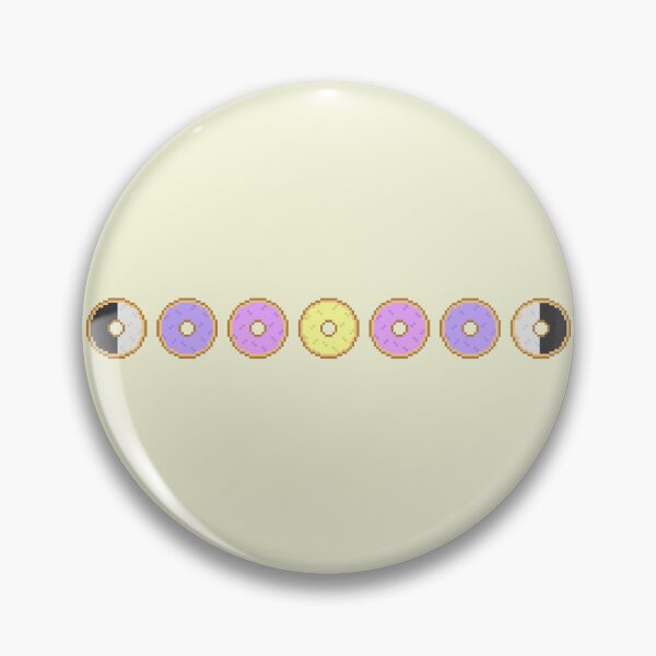 Item preview, Enbyflux Pixel Pride Donuts designed and sold by Lilac-Cat.
