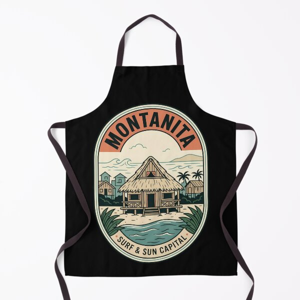 Item preview, Montanita Surf and Sun Vintage Travel Emblem designed and sold by k3rstman1.