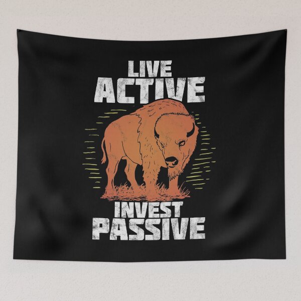 Item preview, Live Active - Invest Passive. Success on the stock market! designed and sold by RAWWR.