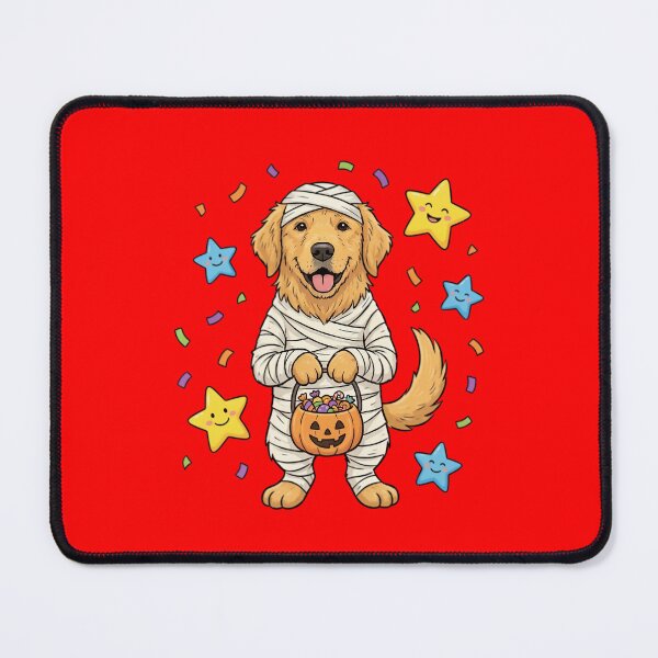 Item preview, Cute Golden Retriever Mummy Halloween Dog Trick or Treat designed and sold by GiftedExplorer.