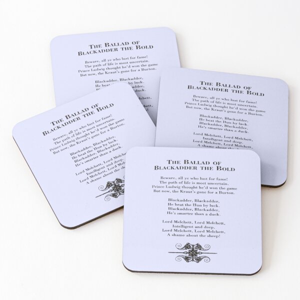 Item preview, The Ballad of Blackadder the bold designed and sold by FantasticFreak.
