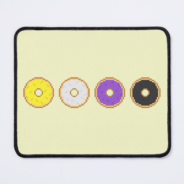 Item preview, Enby Pixel Pride Donuts designed and sold by Lilac-Cat.
