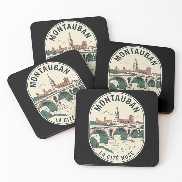 Item preview, Emblema de viaje vintage de Montauban Francia designed and sold by k3rstman1.