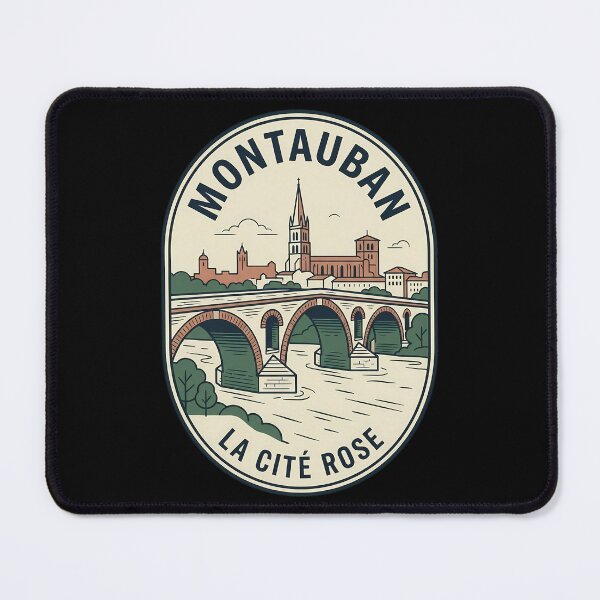 Item preview, Montauban France Vintage Travel Emblem designed and sold by k3rstman1.