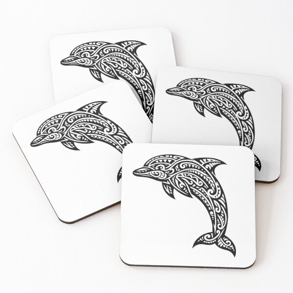 Item preview, Polynesian Tribal Dolphin designed and sold by OTSC.