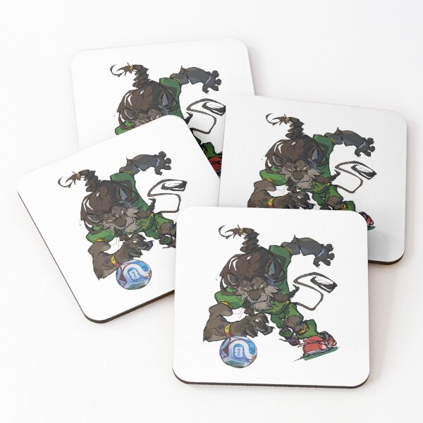 Item preview, Senegal World Cup Mascot - Lion of Teranga designed and sold by Eslam-Aboshady.